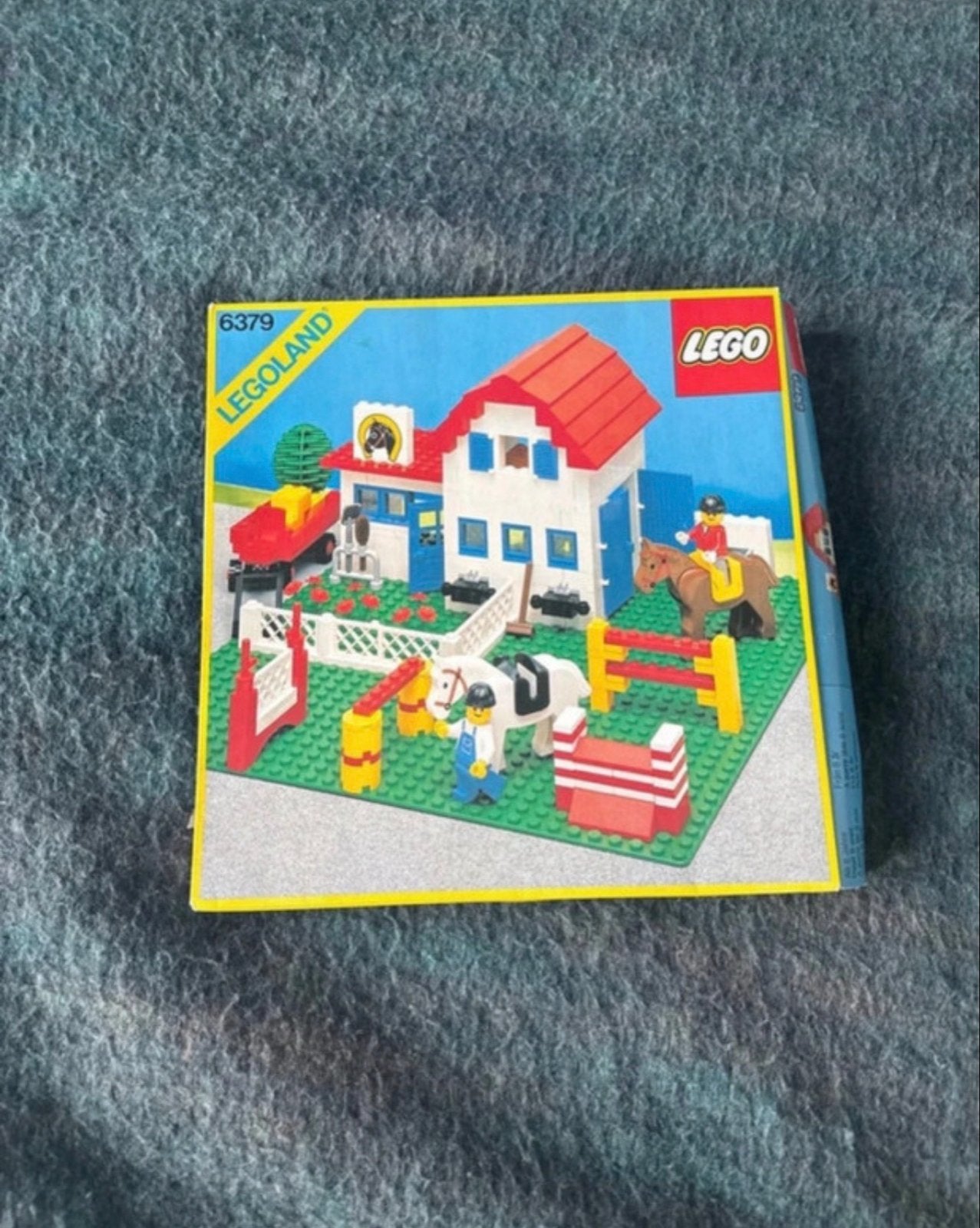 Lego 6379 Classic Town - Rijstal met handleiding en doos, Ophalen of Verzenden, Zo goed als nieuw