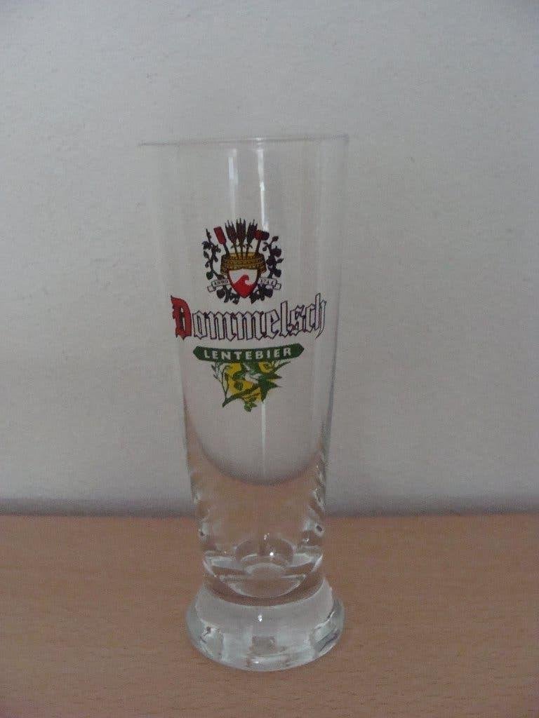 Bierglas Dommelsch Lentebier - 1 glas aanwezig, Verzamelen, Biermerken, Ophalen of Verzenden, Nieuw, Glas of Glazen, Dommelsch