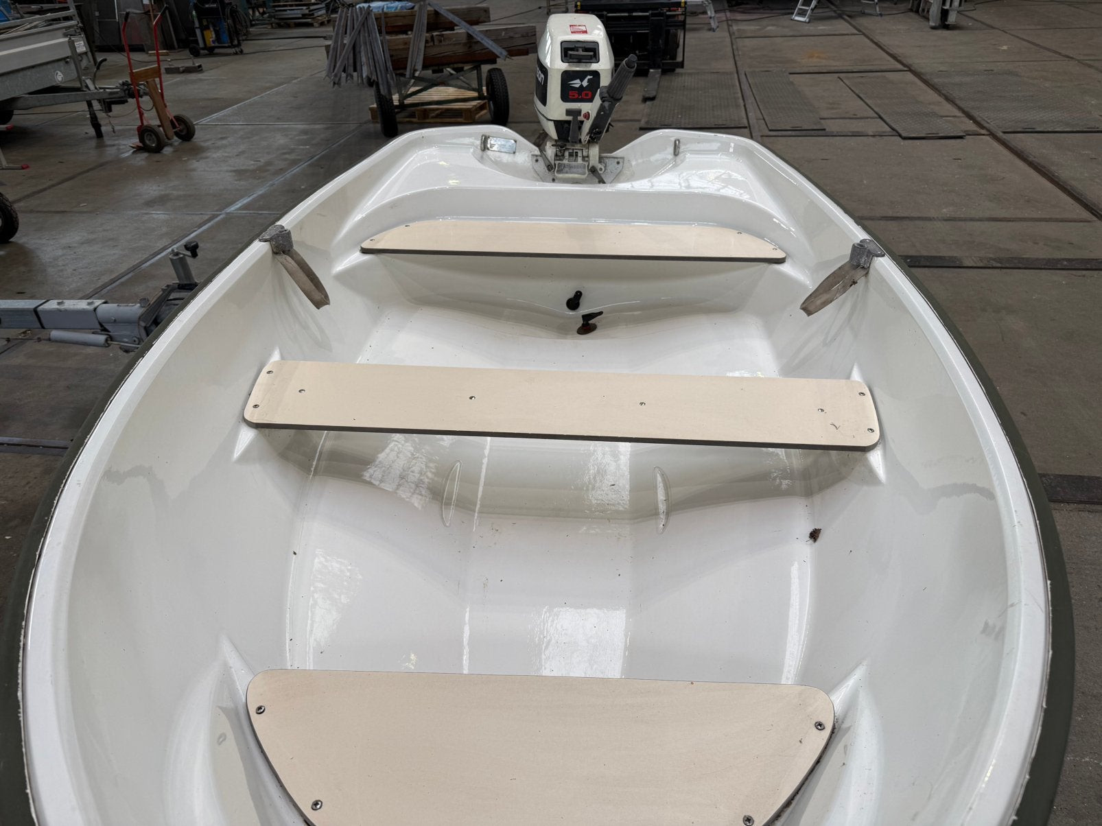 Polyester boot, Watersport en Boten, Ophalen, Polyester, Geen motor