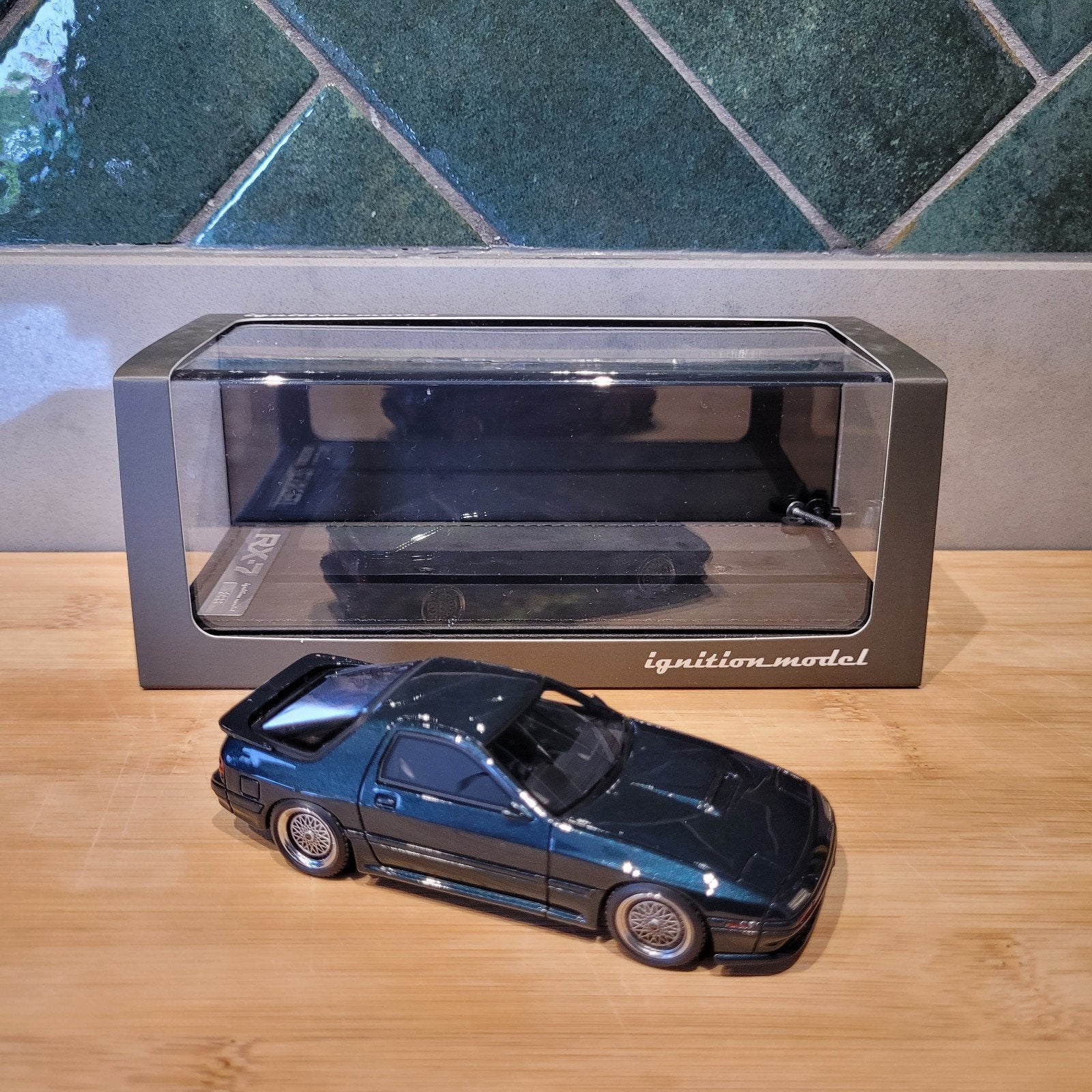 Mazda Rx-7 fc3s ignition model 1/43, Ophalen of Verzenden, Auto, Overige merken