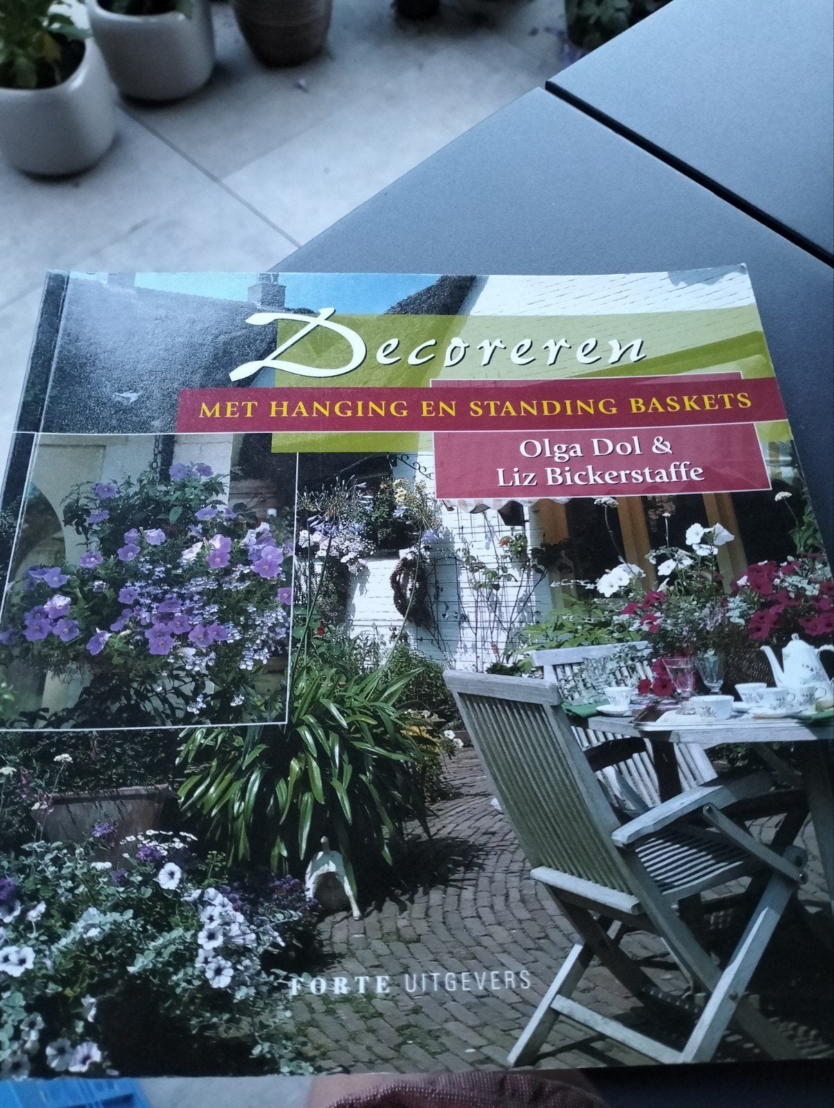 L. Bickerstaffe - Decoreren met hanging en standing baskets, Ophalen of Verzenden, Zo goed als nieuw, L. Bickerstaffe; O. Dol