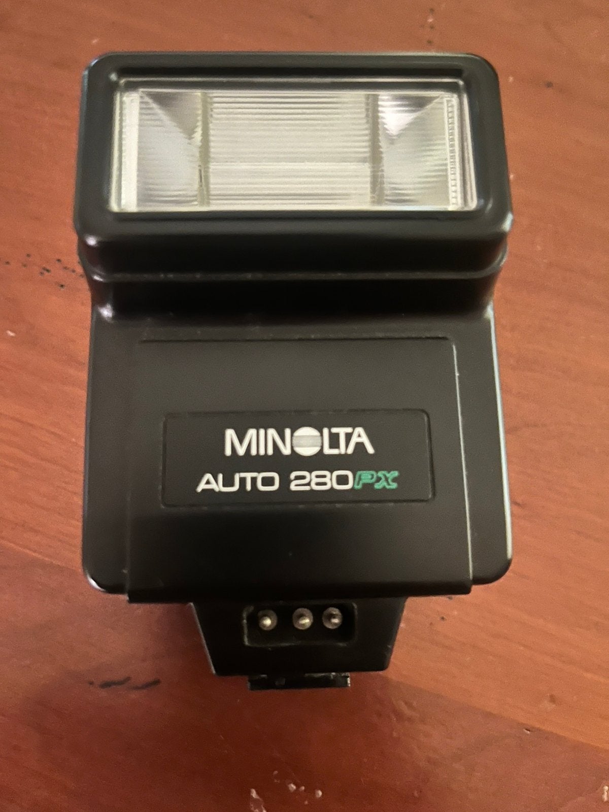 Minolta Auto 280 PX flitser, Ophalen of Verzenden, Zo goed als nieuw, Overige merken