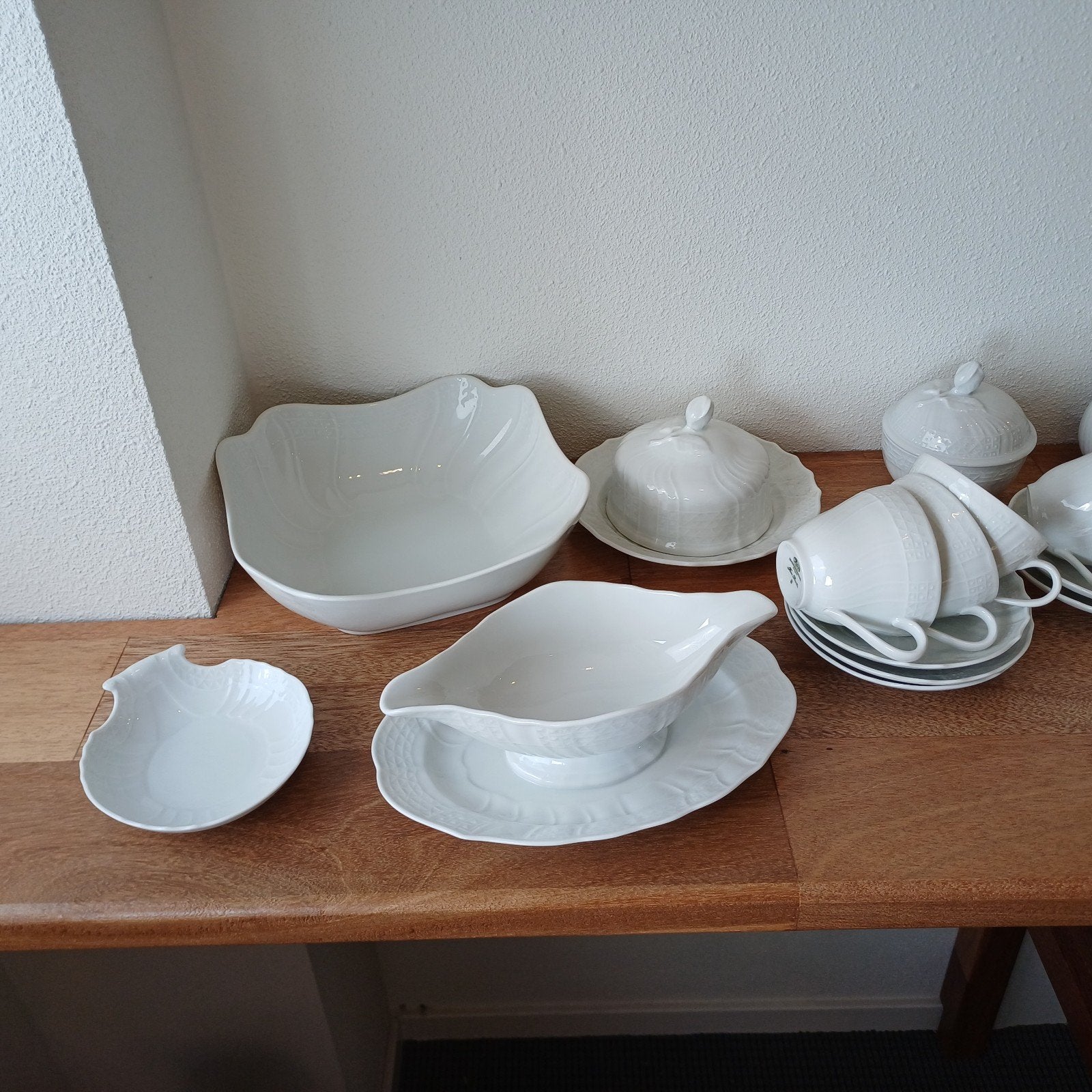 Hutschenreuther servies Dresden Wit, Ophalen of Verzenden