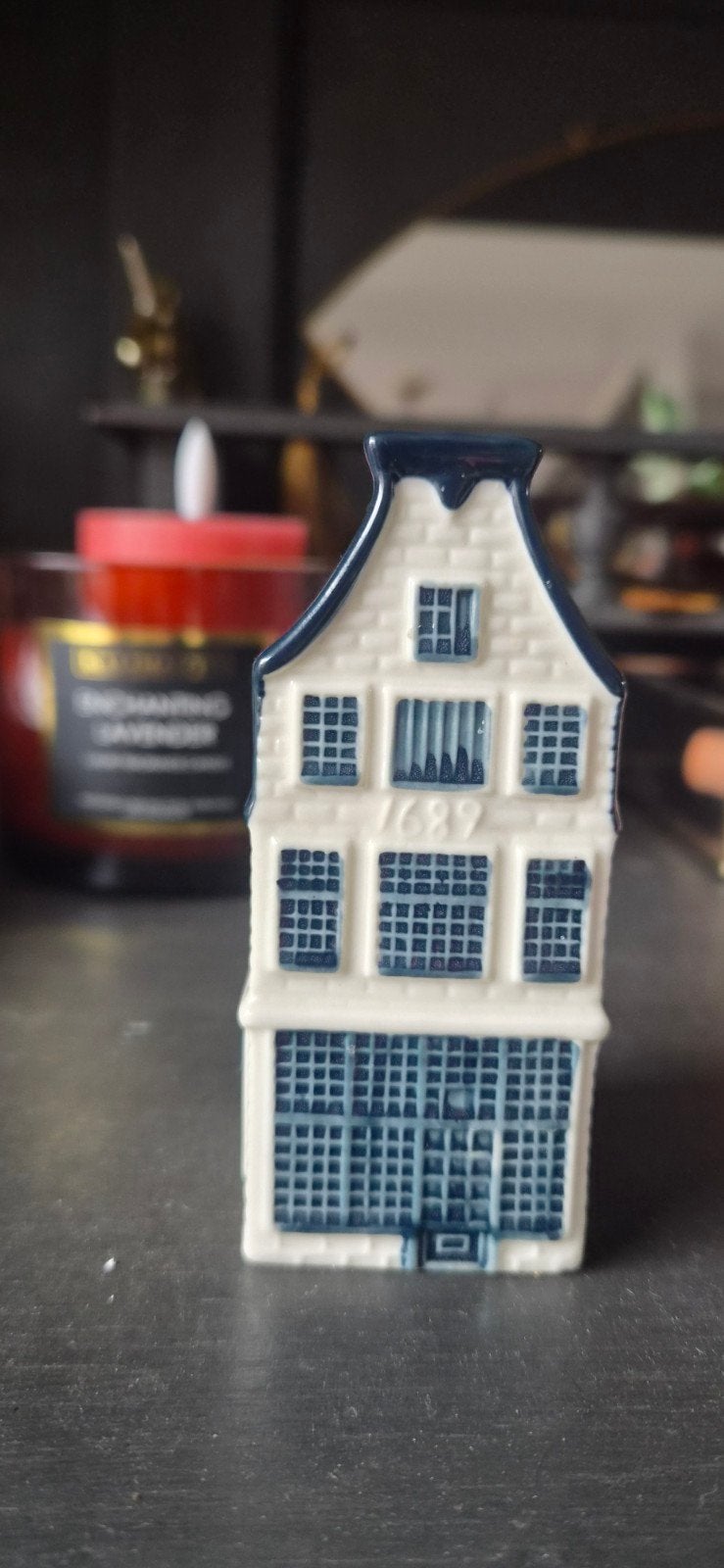 KLM huisje nummer 11  BOLS Jenever (gevuld), Ophalen of Verzenden, Zo goed als nieuw, 1 t/m 20, Gevuld