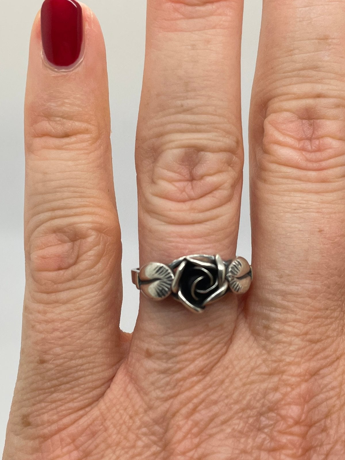 G215 Prachtige zilveren TEKA ring (verstelbaar), Sieraden, Tassen en Uiterlijk, Ophalen of Verzenden, Zilver, Ring