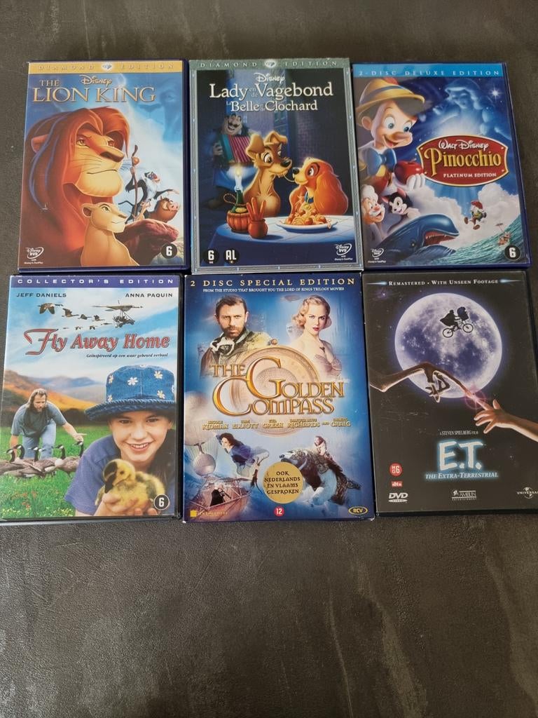 Dvd's en cd's hele shopper vol, Alle leeftijden, Ophalen, Zo goed als nieuw