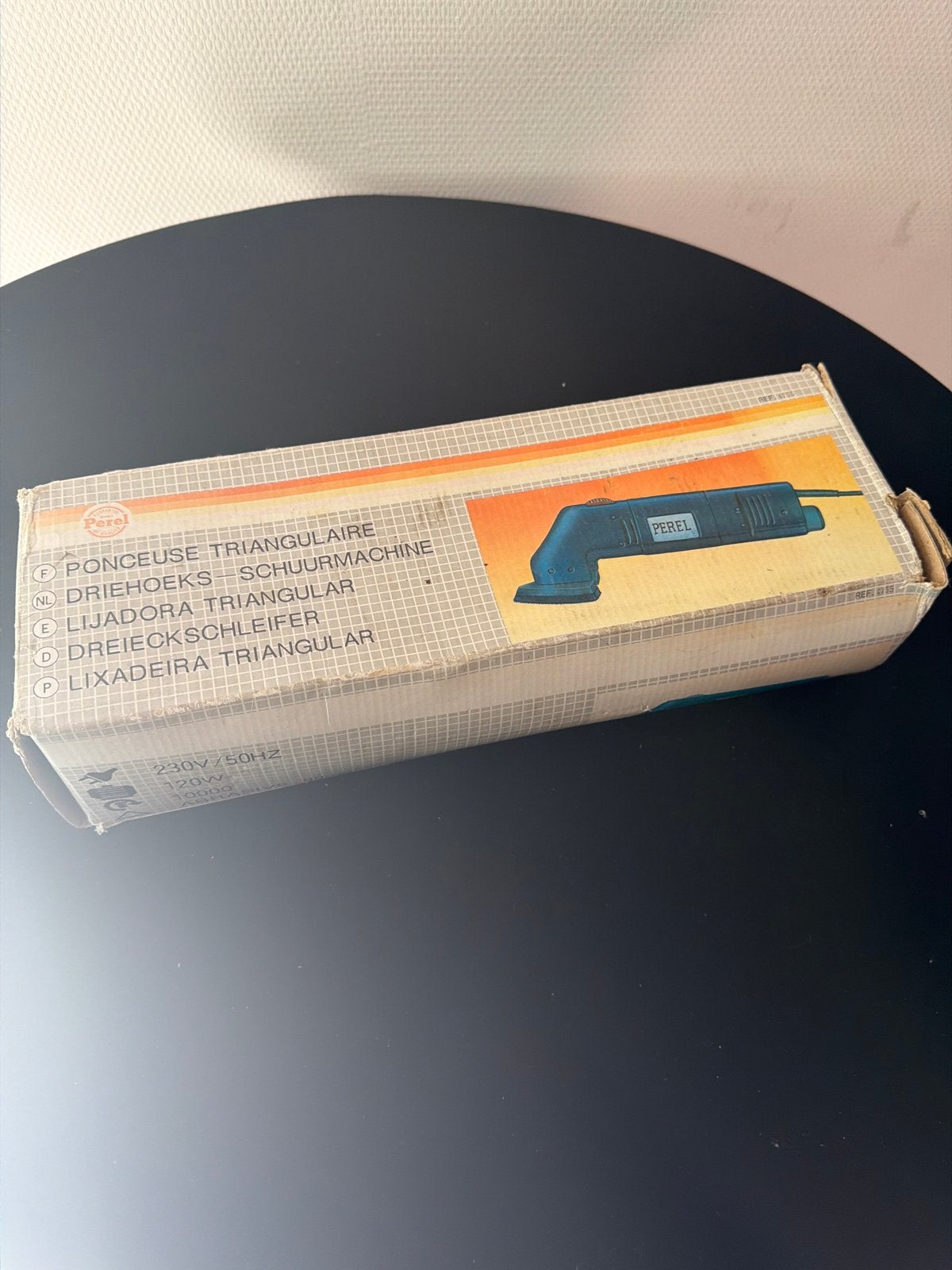 Perel Driehoekschuurmachine - Zo goed als nieuw, Ophalen, Zo goed als nieuw, Minder dan 600 watt, Overige typen