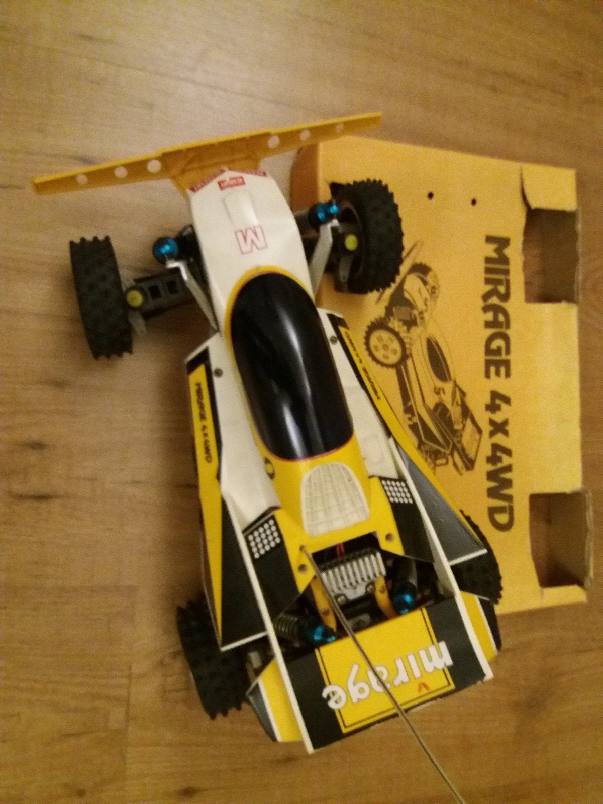 Rc vintage retro buggy 4x4 mirage, Auto offroad, Zo goed als nieuw, Schaal 1:10, Ophalen