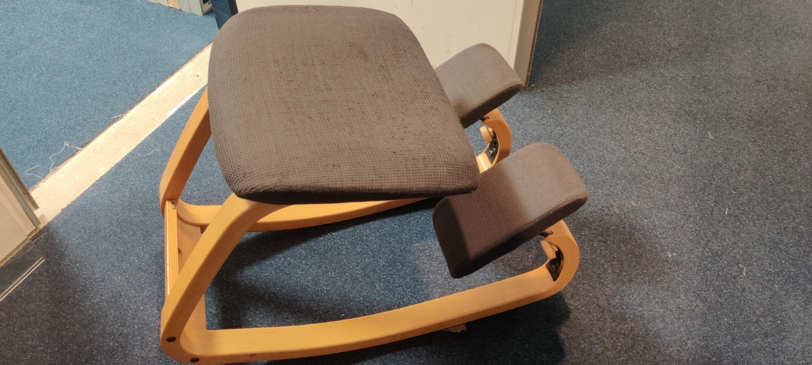 Stokke stoel (Variér) Thatsit., Ophalen, Gebruikt, Zwart