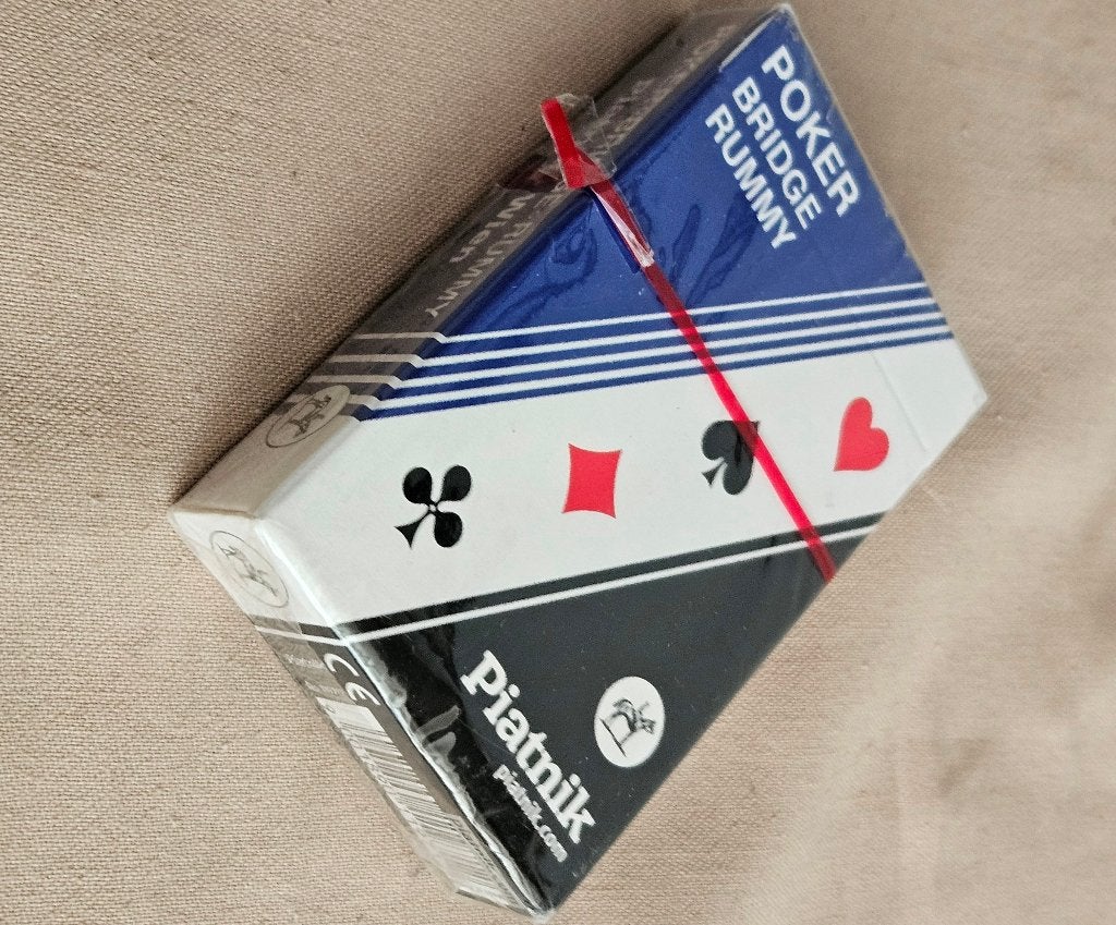 Piatnik Poker/Bridge/Rummy Speelkaarten - Nieuw, Ophalen of Verzenden, Nieuw, Speelkaart(en)