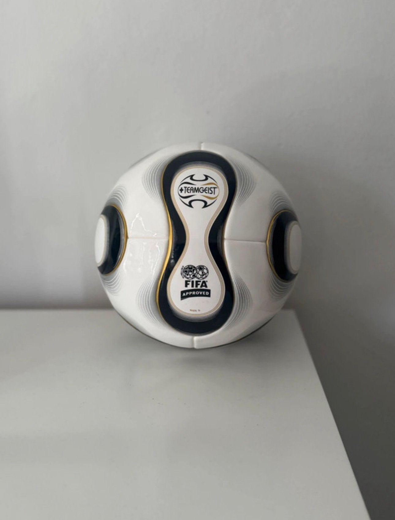 Adidas teamgeist voetbal, Maat XL, Ophalen, Zo goed als nieuw, Bal