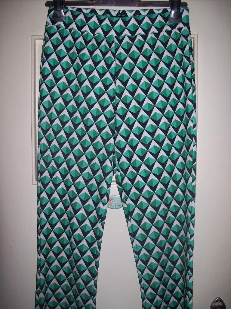 Broek/Legging met patroon groen M38/40 Pescara, Kleding | Dames, Broeken en Pantalons, Maat 38/40 (M), Pescara, Nieuw, Ophalen of Verzenden