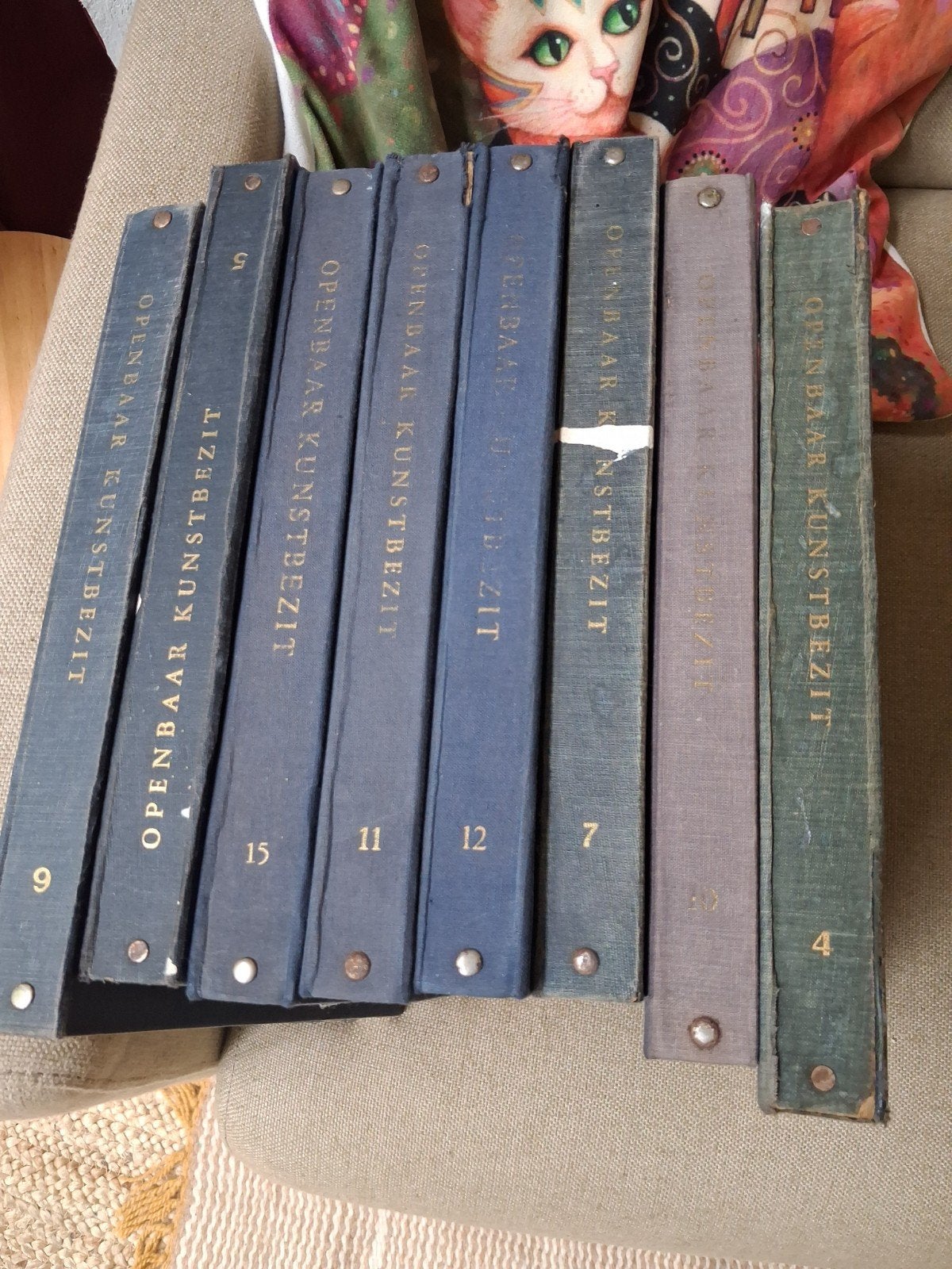 Openbaar Kunstbezit - Jaargangen 1960, 1961, 1962, 1963, Ophalen of Verzenden, Gelezen, Stichting voor Esthetische Vorming, Nederland