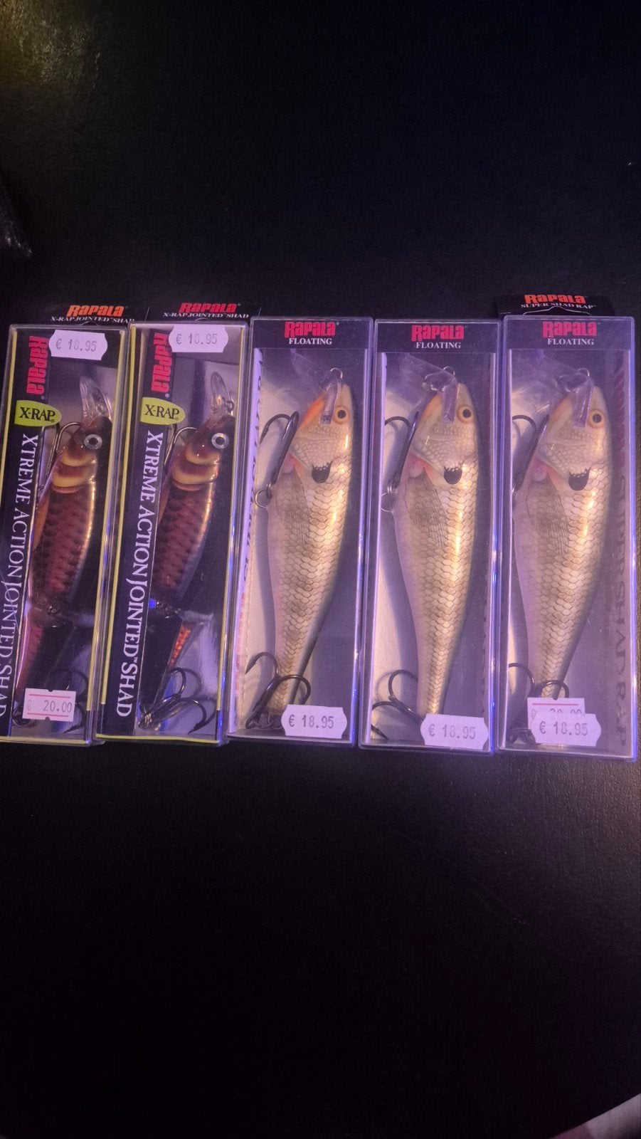 Rapala X-Rap Jointed Shad en SSR-14 kunstaas, Ophalen of Verzenden, Nieuw, Kunstaas