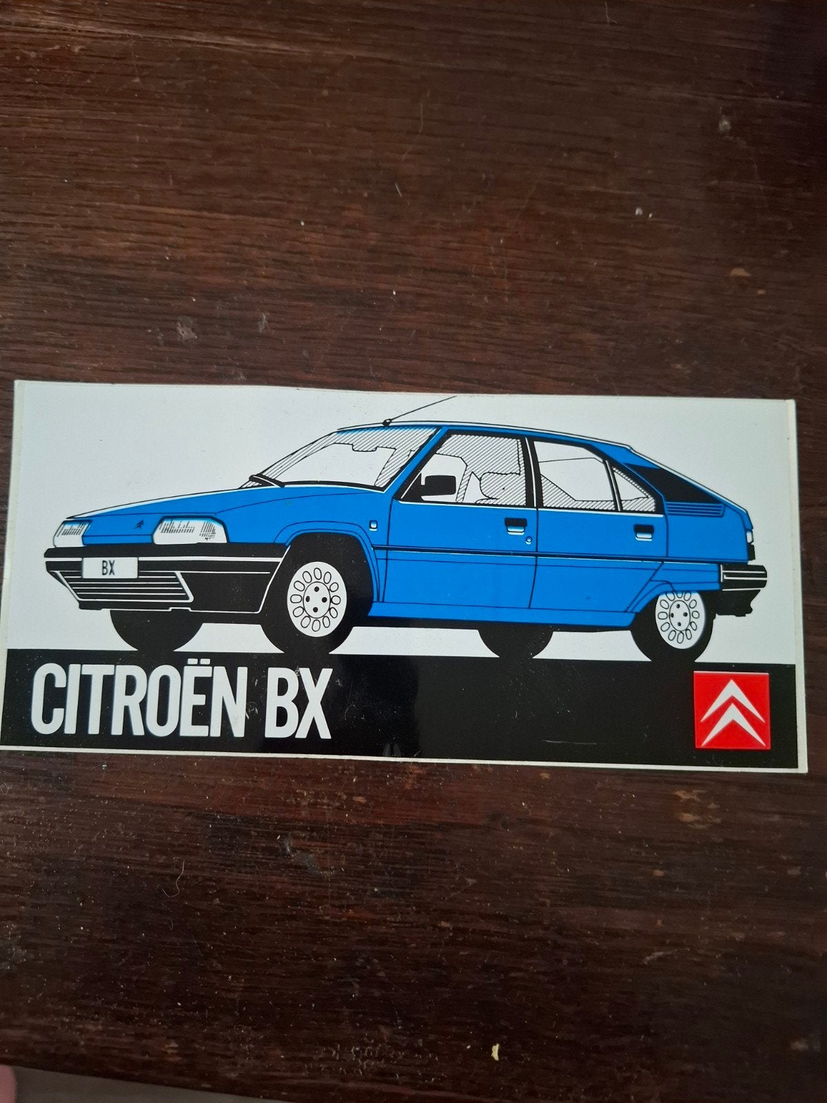 Sticker CITROEN BX, Ophalen of Verzenden