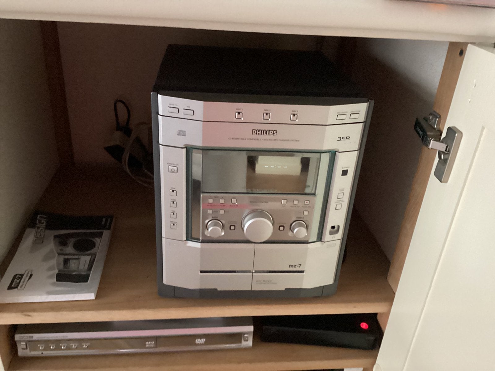 Muziekinstallatie voor cd’s,cassettebandjes en tuner, Ophalen, Gebruikt