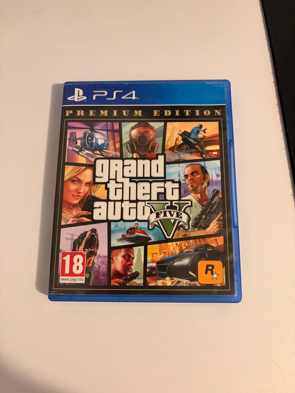 Grand Theft Auto V (GTA 5) PS4 - Premium Edition, Avontuur en Actie, Online, Vanaf 18 jaar, 1 speler