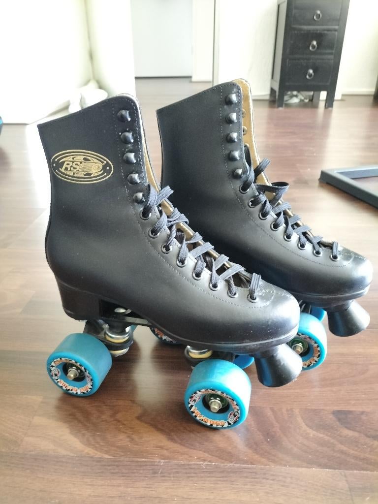 lederen rollerskates merk RSI / maat 36 / 65mm, Sport en Fitness, Skeelers, Kinderen, Overige typen, Zo goed als nieuw, Ophalen