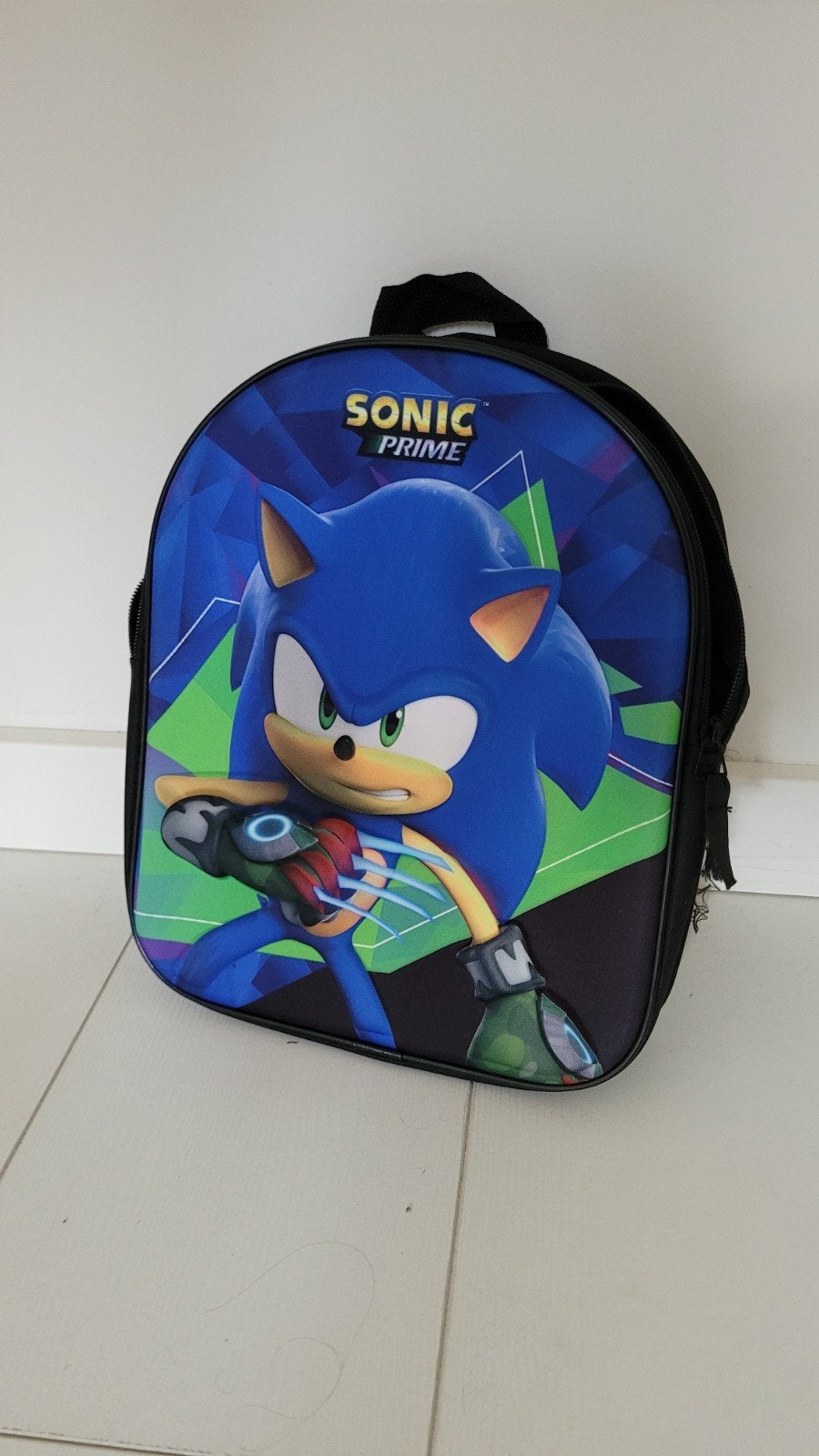 Sonic Prime Schooltas / Rugtas, Ophalen, Zo goed als nieuw, 30 tot 40 cm, Minder dan 30 cm