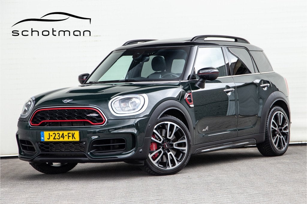 MINI Countryman 2.0 John Cooper Works ALL4 Chili Pano, Leder, Auto's, Mini, Automaat, 1998 cc, Gebruikt, Bedrijf