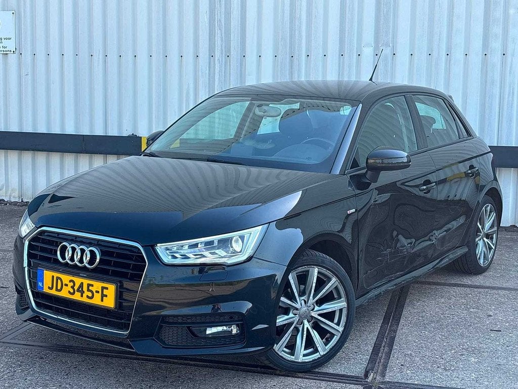 Audi A1 Sportback 1.4 TDI; JD-345-F, Voorwielaandrijving, Euro 6, Zwart, Origineel Nederlands