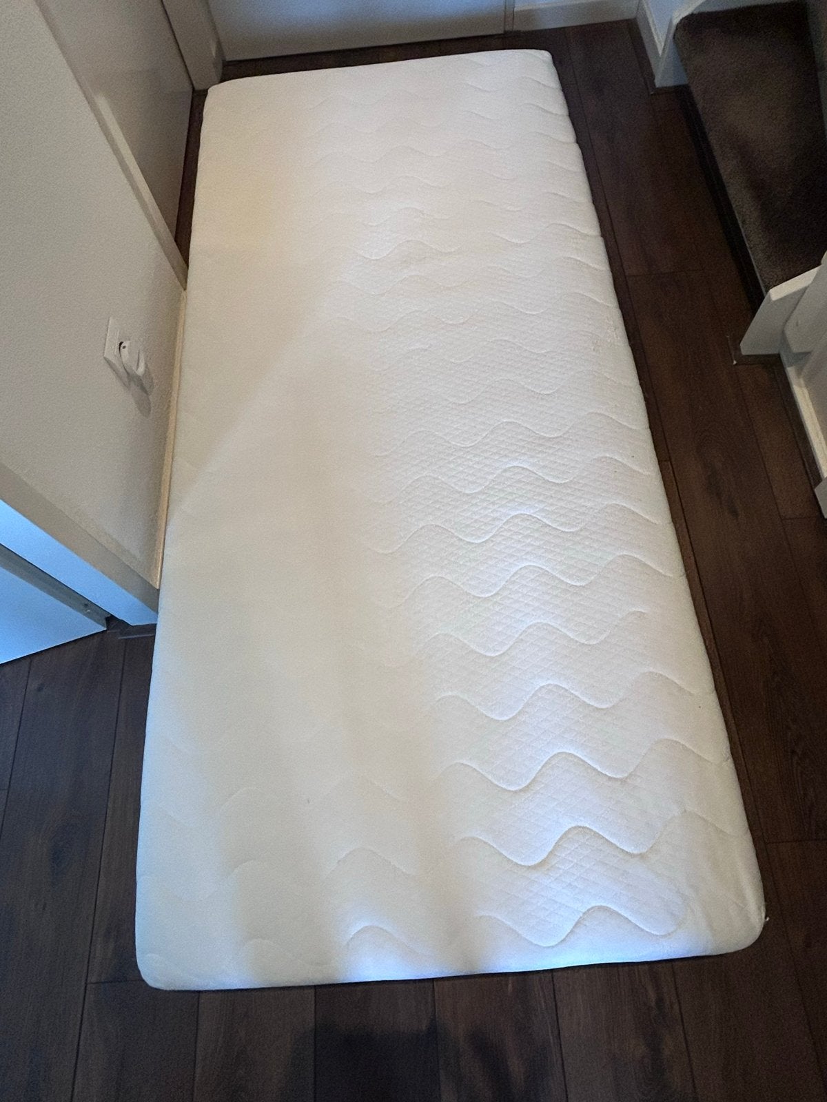 Matras 90x200 met afritsbare hoes, Ophalen, Gebruikt, 90 cm, Eenpersoons