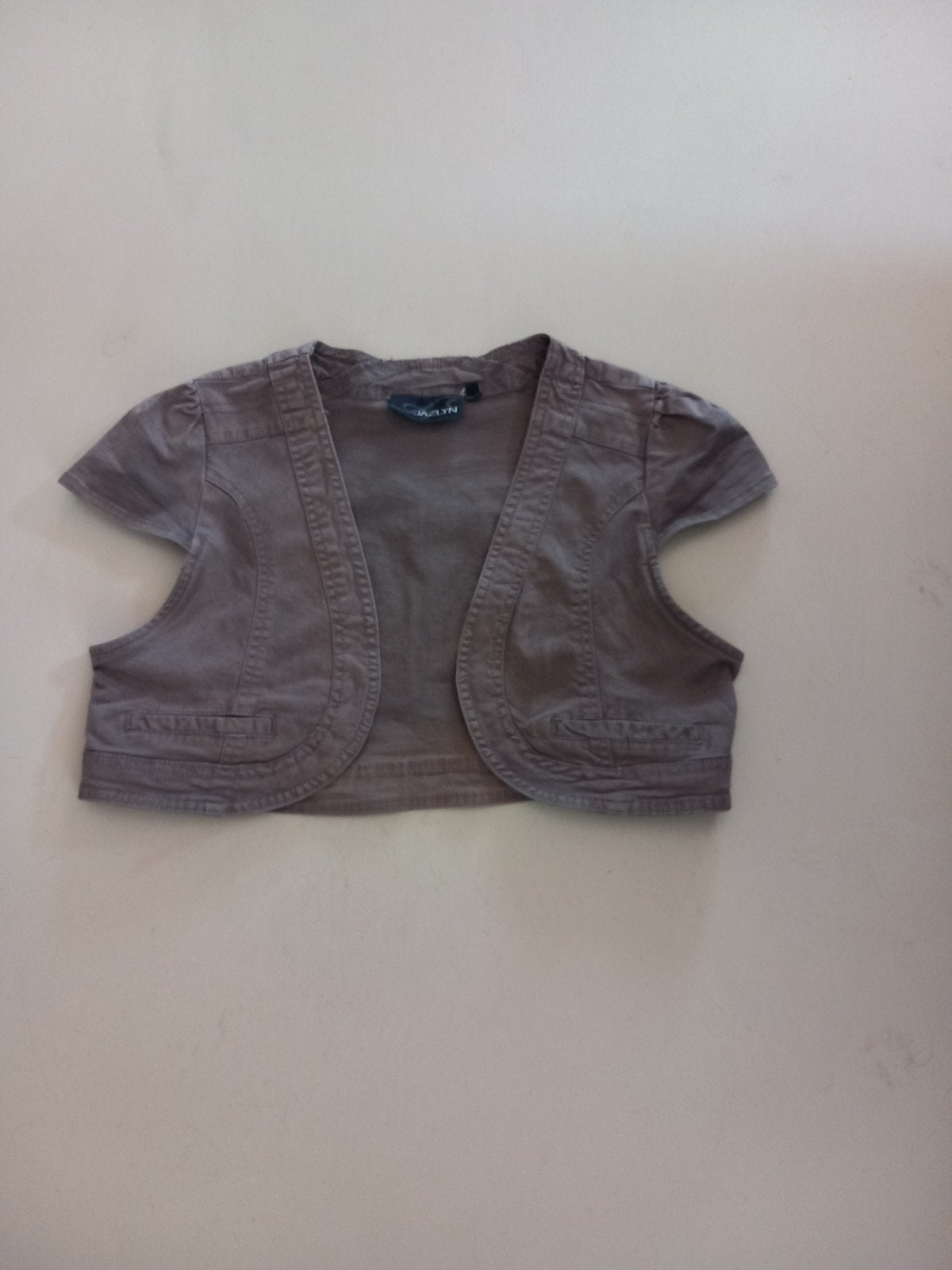 Jazlyn Bolero Jasje - Maat m - Bruin, Kleding | Dames, Maat 38/40 (M), Jazlyn, Bruin, Ophalen of Verzenden
