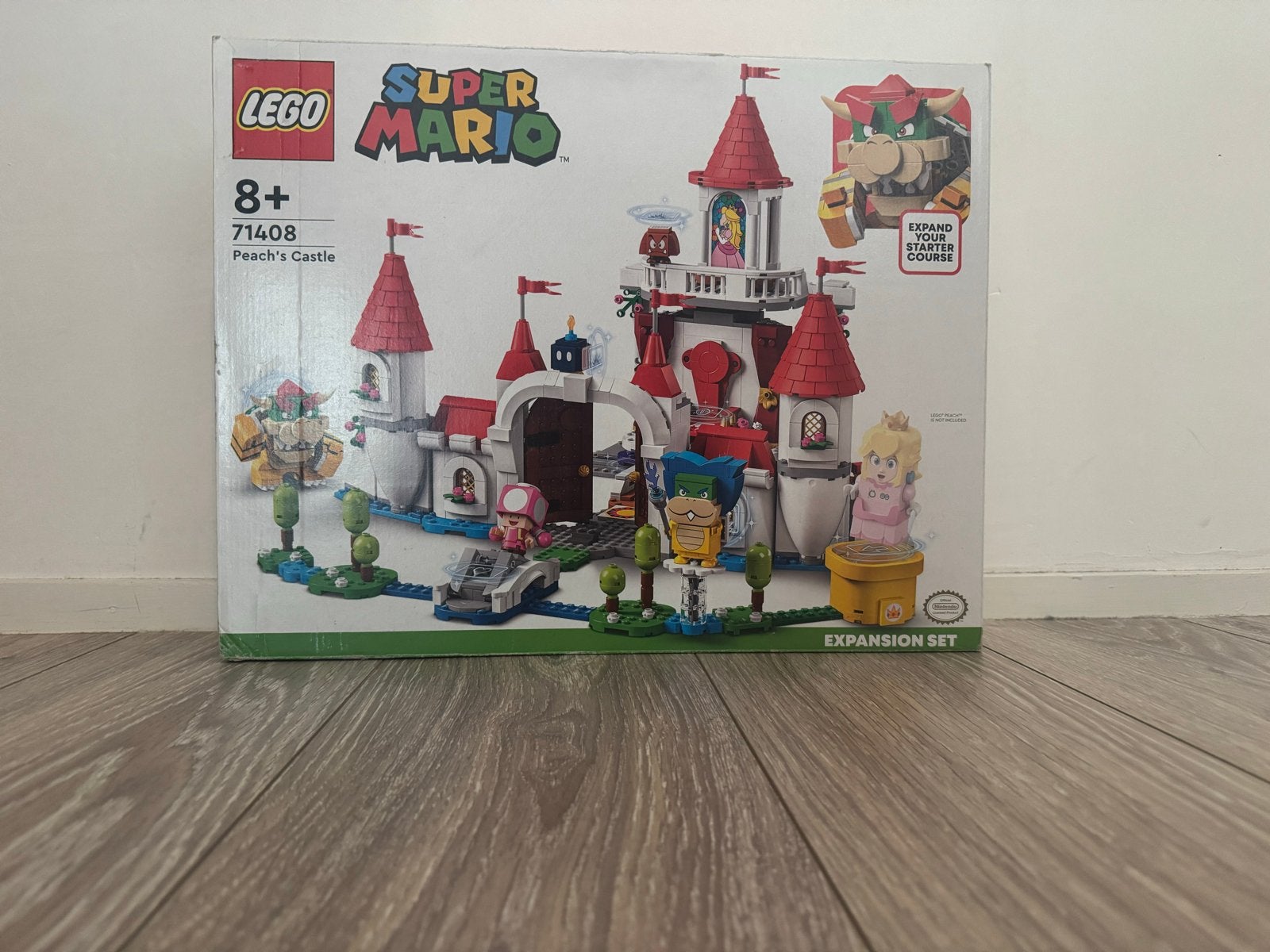 LEGO Super Mario Peach's Kasteel Uitbreidingsset 71408, Ophalen of Verzenden, Zo goed als nieuw, Overige merken