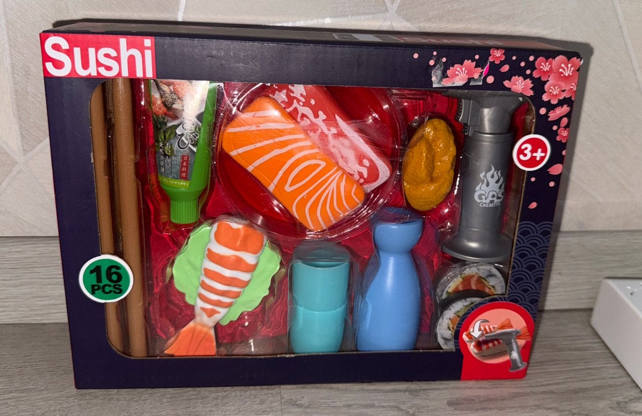 Sushi speelgoed set, Ophalen, Nieuw, Speelkeuken-accessoire