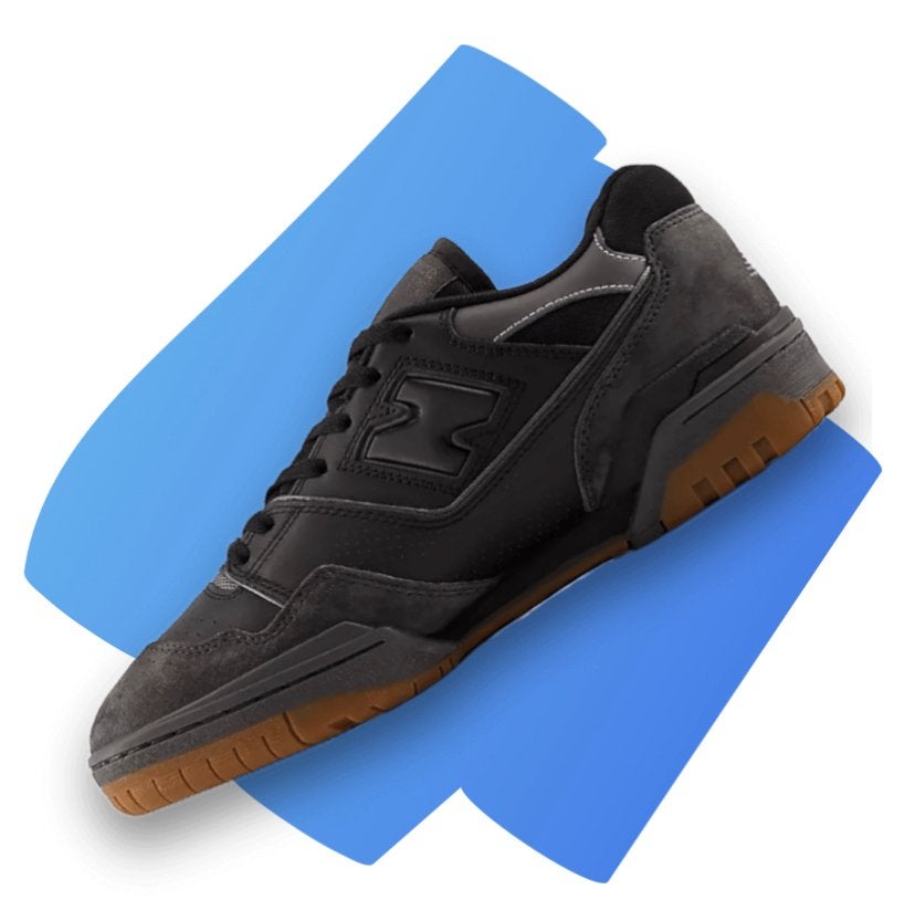 New Balance 550 Black Gum (maat 45), Kleding | Heren, Schoenen, Zwart, Nieuw, Ophalen of Verzenden, Sneakers of Gympen
