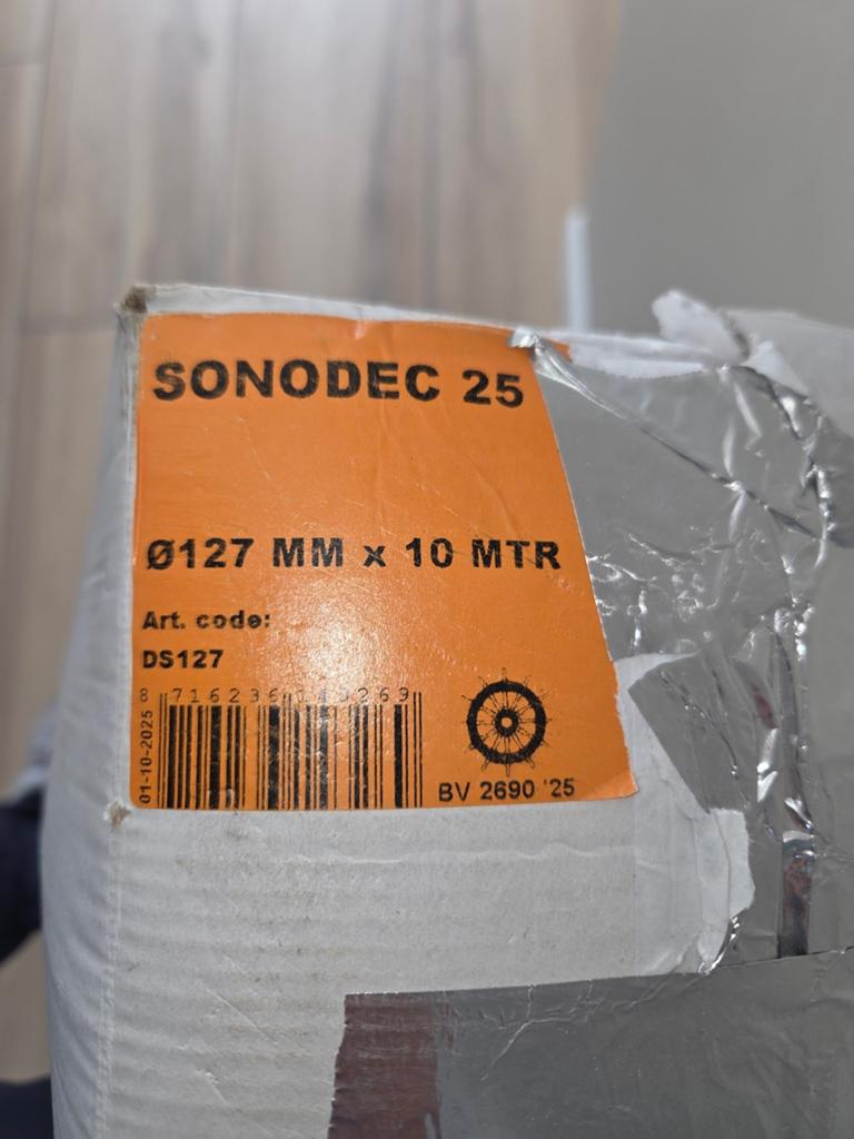 Flexibele Geïsoleerde Ventilatieslang, Ophalen of Verzenden