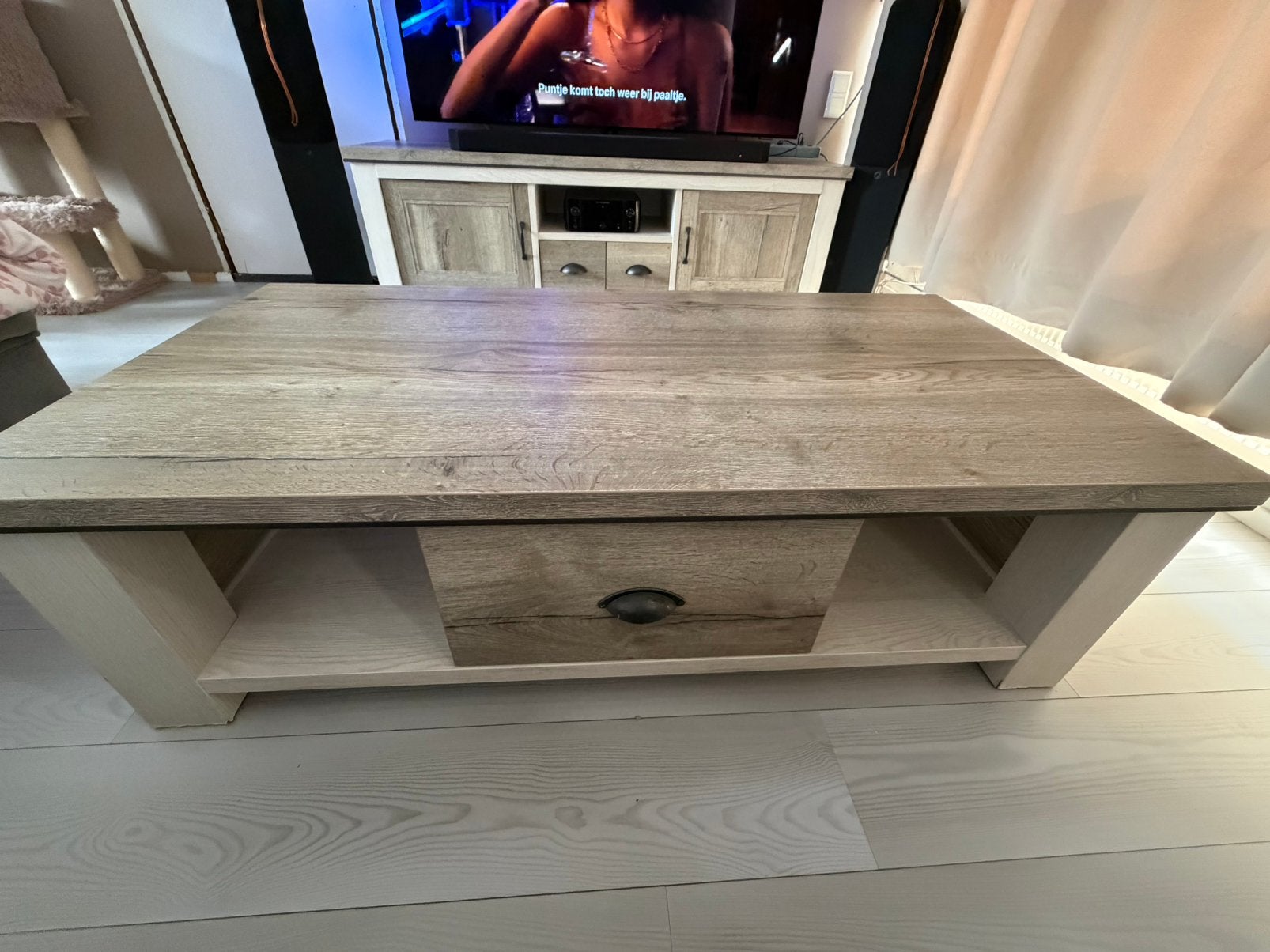 Complete meubelset: salontafel, tv-kast, dressoir, eettafel, Huis en Inrichting, Complete inboedels, Ophalen