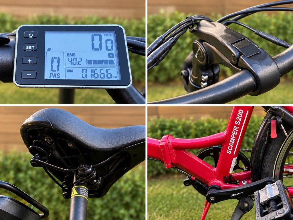 Foto 9 van Lacros Scamper S200 elektrische vouwfiets