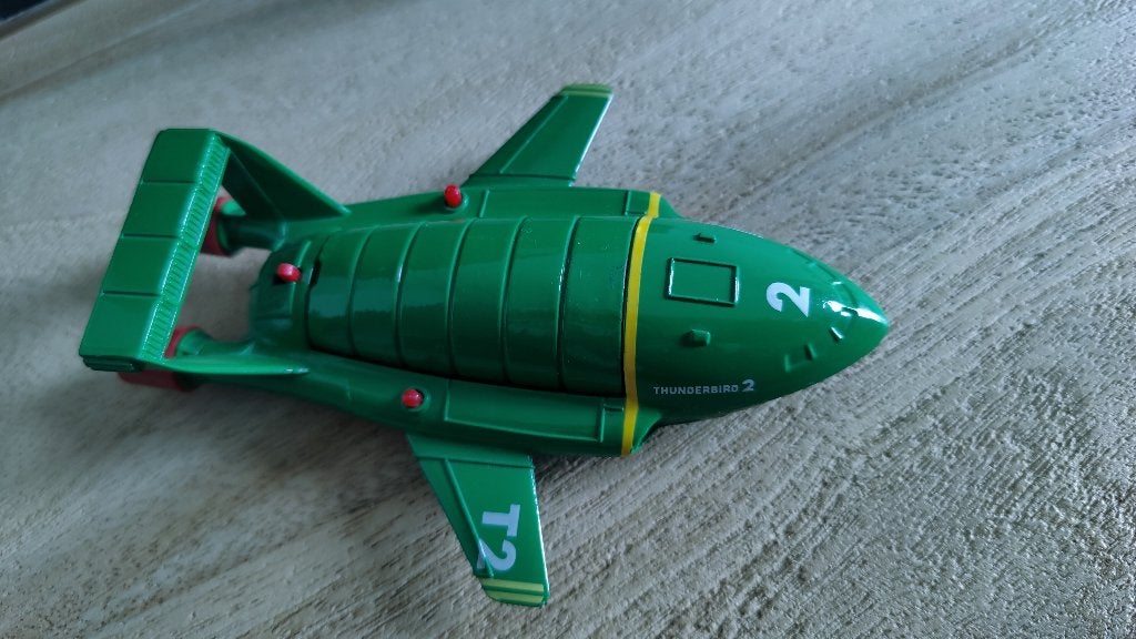 Thunderbird 2 en de gele 4, Ophalen, Zo goed als nieuw