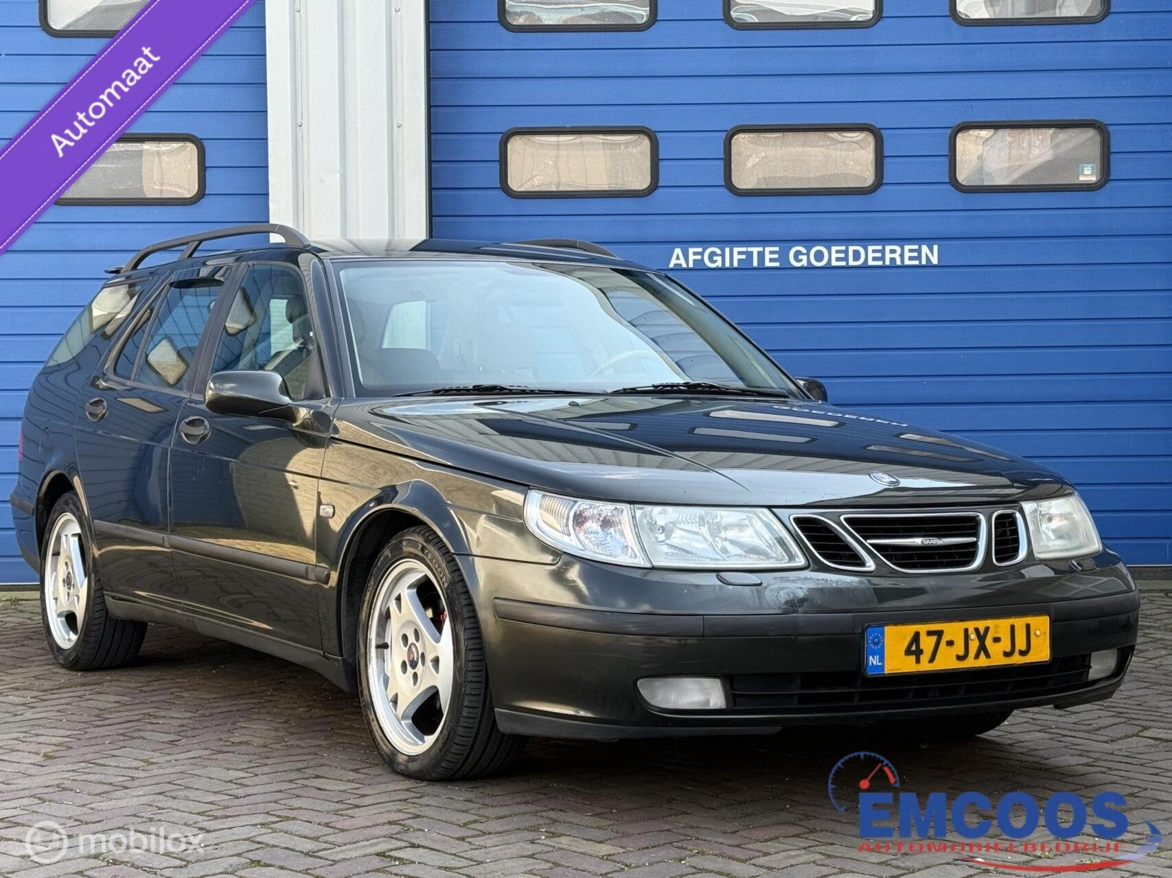 Saab 9-5 Estate 3.0t Vector * Automaat * Airco * liefhebbers, Auto's, Saab, 93 €/maand, 2962 cc, 6 cilinders, 750 kg