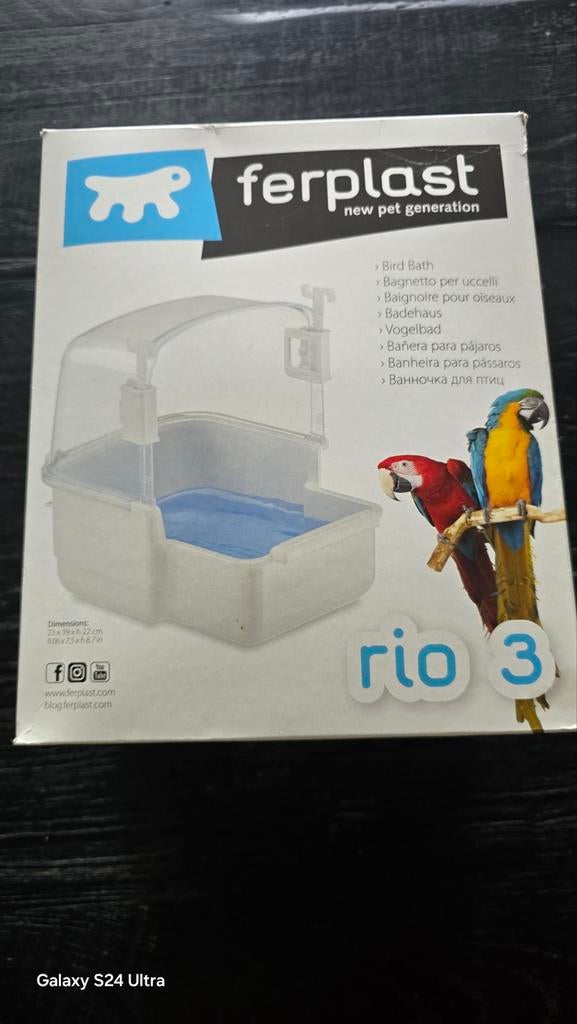Vogelbadje, Ophalen of Verzenden, Nieuw