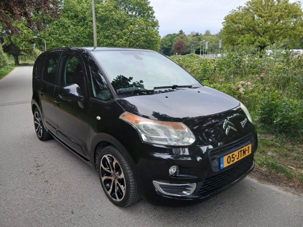 Citroën C3 Picasso MPV 1.6 VTi Airco 89000km NAP 2009 APK'27, Auto's, Voorwielaandrijving, Stof, Zwart, 4 cilinders