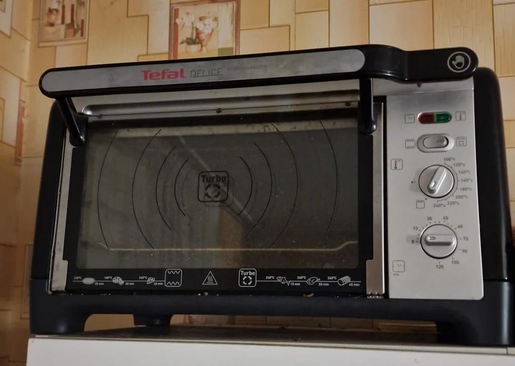 Tefal Delice Turbo Oven - Compacte en Krachtige Grill, Minder dan 45 cm, Gebruikt, Hete lucht, Ophalen of Verzenden