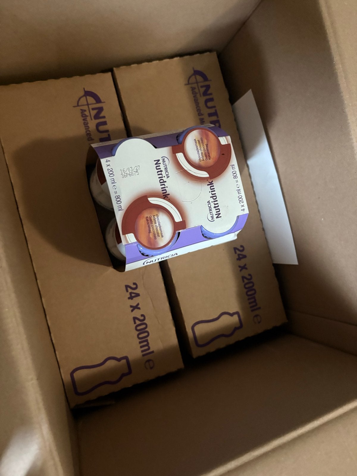 Nutridrink aarbei en chocola, Ophalen of Verzenden