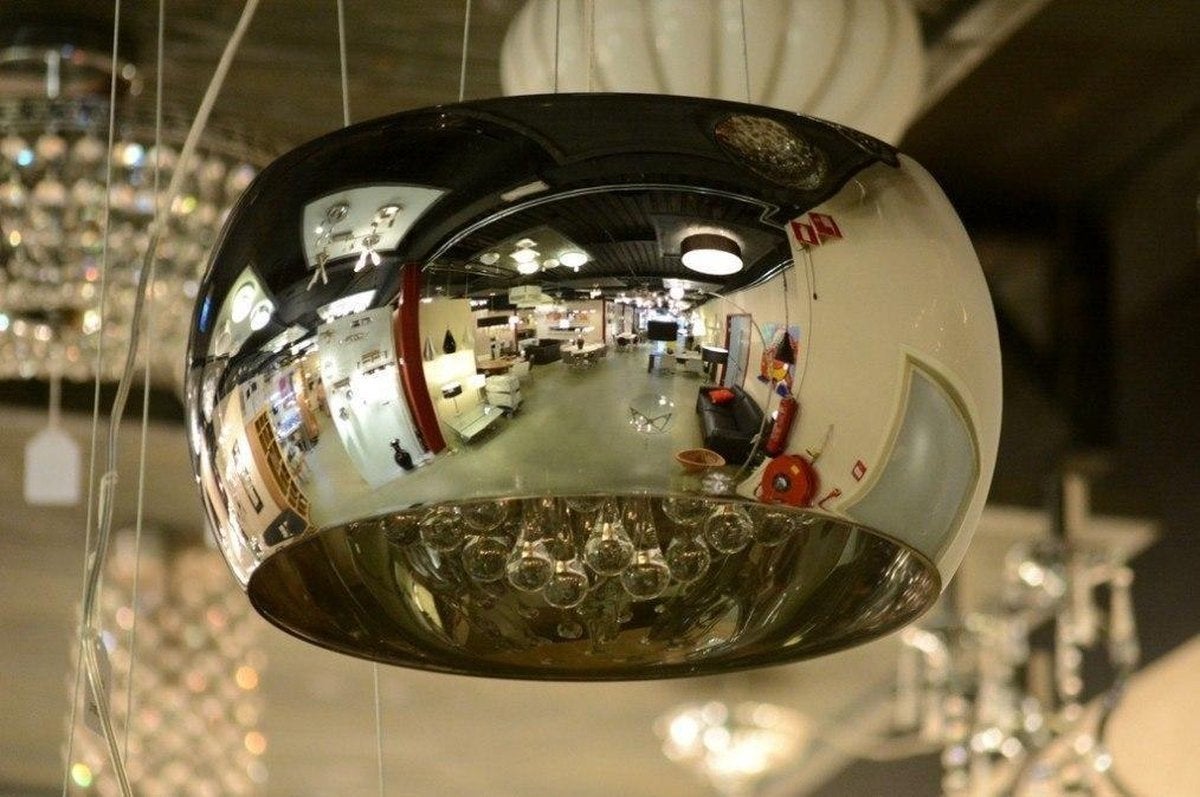 Hanglamp lumidora chroom, Ophalen of Verzenden, Zo goed als nieuw, Glas, G9
