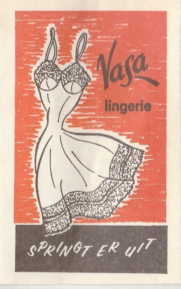 Vasa lingerie - v Wees & Weiss textielconcern - bonneterie, Ophalen of Verzenden