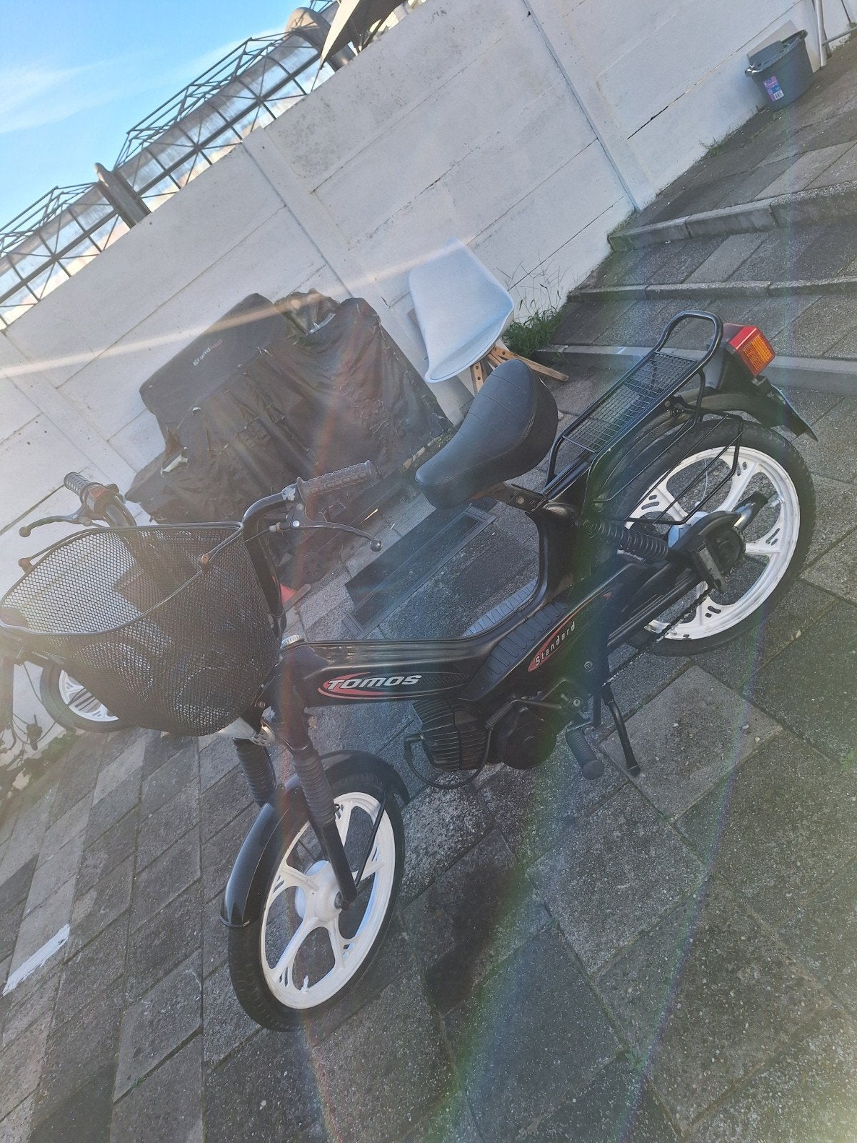Mooie goedlopende Tomos met blauw kenteken, Ophalen, Gebruikt, Maximaal 25 km/u, Overige modellen