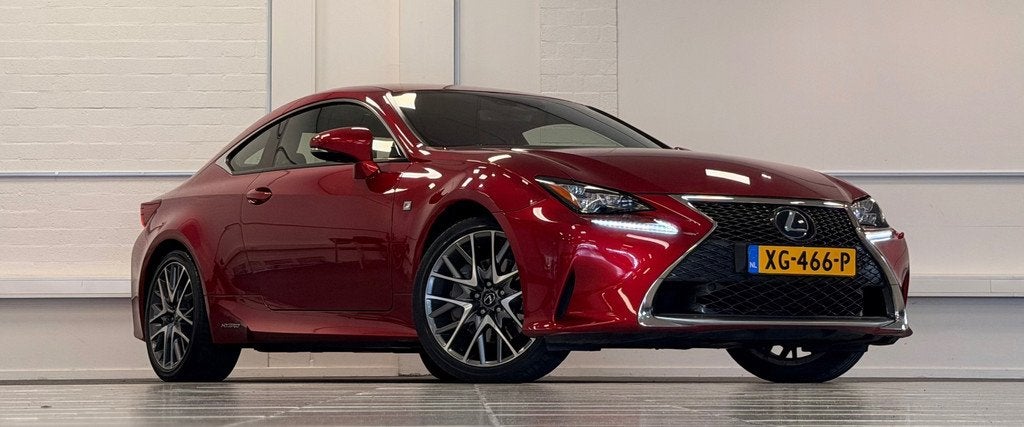 Lexus RC 300h F SPORT Line 100% Lexus onderhouden Super netj, Automaat, Achterwielaandrijving, Gebruikt, 181 pk