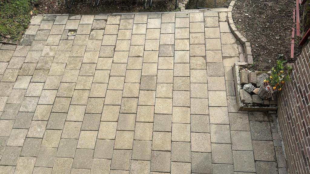 Terrastegels gratis af te halen, Bocholtz, Ophalen of Verzenden, Gebruikt, Beton, Terrastegels