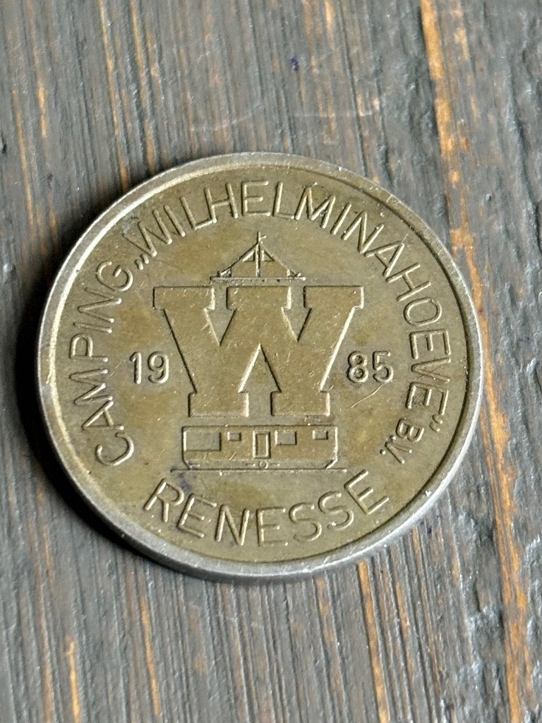 Camping Renesse 1985, Postzegels en Munten, Penningen en Medailles, Ophalen of Verzenden, Overige materialen, Buitenland