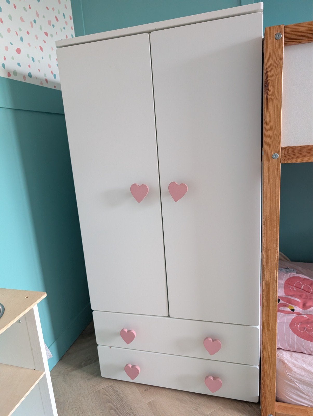 IKEA Småstad/Platsa kast met lades en hangruimte, Ophalen, Gebruikt, 100 tot 150 cm, 50 tot 100 cm