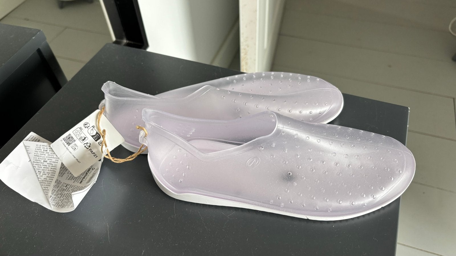 Transparante waterschoenen Decathlon - Maat 37/38, Kleding | Dames, Schoenen, Overige kleuren, Overige typen, Nieuw, Ophalen of Verzenden