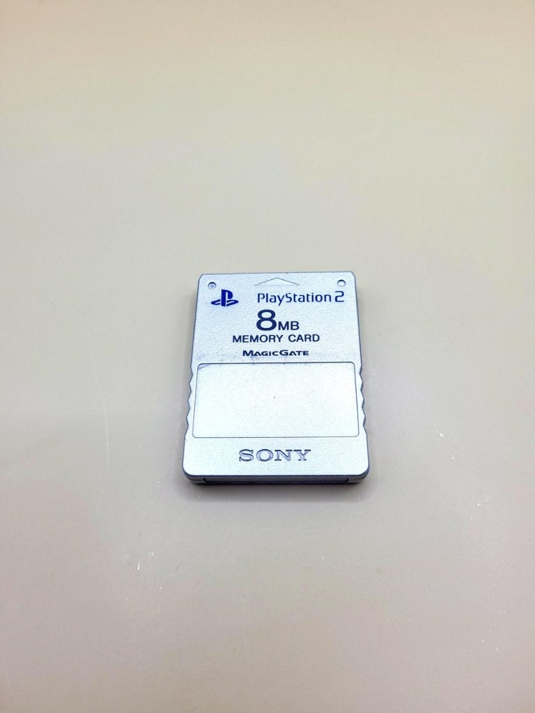 PlayStation 2 Memory Card 8MB Zilver - PS2, Avontuur en Actie, 1 speler, Sony support, Taurusavenue 16 Hoofddorp