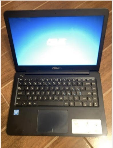 Klein ASUS laptopje te koop, Intel Dual Core N3050, Qwerty, 13 inch, Refurbished