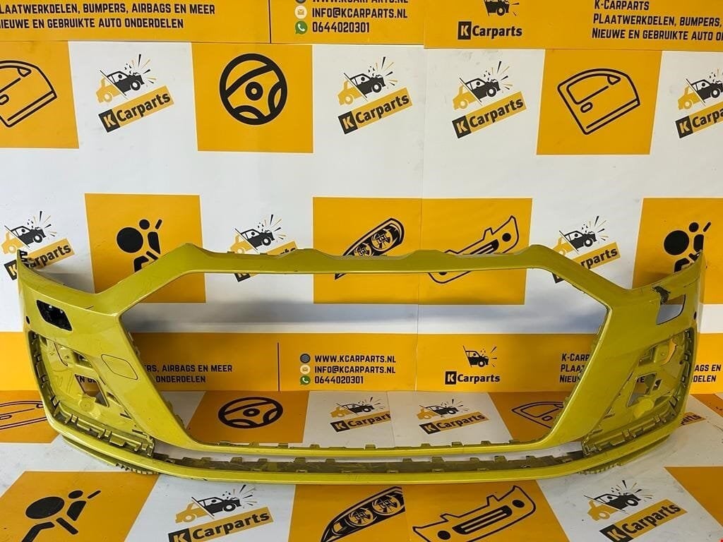 Voorbumper Audi A1 82A SLine S-Line KLS PDC 2019-2023 bumper, Auto-onderdelen, Carrosserie en Plaatwerk, Bumper, Audi, Voor, Gebruikt